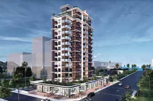 Уютные квартиры 2+1 от застройщика в Мерсине (015164)