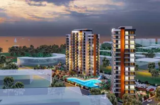 Квартиры в современном жилом комплексе в Мерсине (018164)