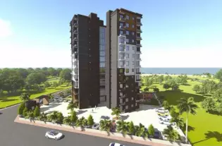 Квартиры в новом комплексе в районе Томюк, Мерсин (007165)