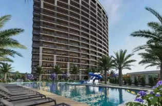 Комфортабельные квартиры в жилом комплексе в Мерсине (004487)