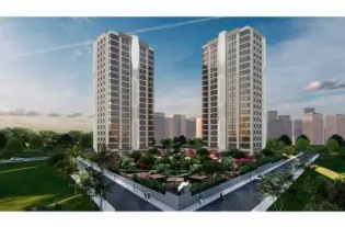 Просторные квартиры 5+1 в жилом комплексе от застройщика в Мерсине, Мезитли (024164)