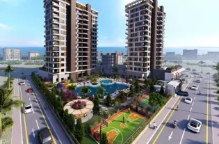 Роскошная квартира от собственника в жилом комплексе в Мерсине (25200)