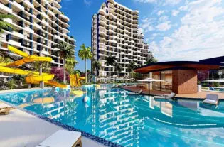 Уютная квартира от инвестора в жилом комплексе в Мерсине (27100)