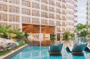 Апартаменты в пешей доступности от торгового центра (001142)