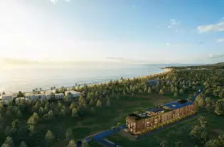 Изысканный эко-жилой комплекс у пляжа Най Янг (001220)