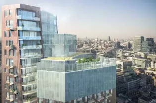 Многофункциональный комплекс в сердце восточного Лондона (017283)