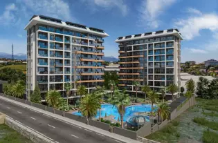 Квартиры в тихом районе Авсаллар (007202)