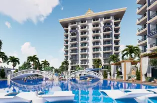 Апартаменты на продажу в ЖК от застройщика в Авсаллар, Алания (007121)