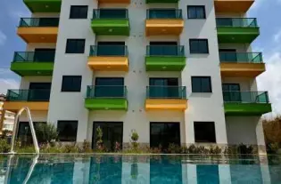 Отличная инвесторская квартира в новом жилом комплексе, район Авсаллар (19100)