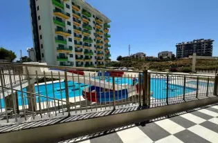 Новая инвесторская квартира 2+1 в жилом комплексе в районе Авсаллар (19500)