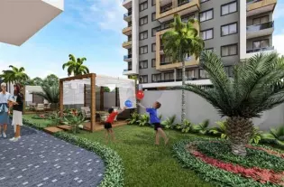 Уютная квартира в современном жилом комплексе в районе Авсаллар (32400)