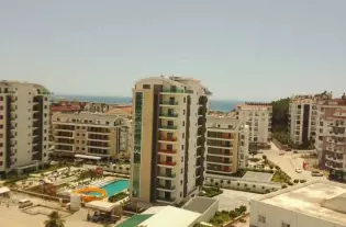 Квартира с видом на море в элитном комплексе Авсаллара (45400)