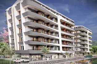 Современные апартаменты в жилом комплексе в Газипаше (00367)