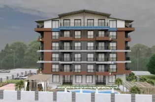 Новый бутик-проект в Газипаша с удобным расположением (034398)