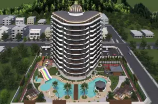 Квартира в Газипаше в комплексе с инфраструктурой (35300)