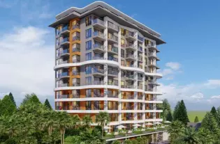 Апартаменты в районе Демирташ на стадии строительства (01657)