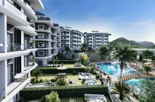 Апартаменты в экологически чистом районе Аланьи - Каргыджак (001117)