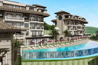 Старт продаж! Масштабный премиум комплекс в экологически чистом районе Каргыджак (003398)