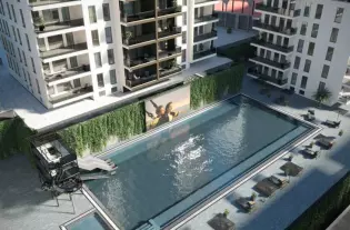 Апартаменты в премиальном жилом комплексе от застройщика в районе Каргыджак (001275)