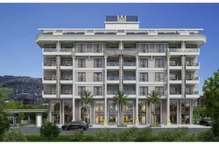 Квартиры в роскошном комплексе на второй береговой линии в районе Каргыджак (00758)