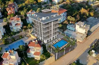 Квартиры в новом жилом комплексе на этапе строительства в районе Кестель (00183)