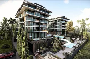 Просторные квартиры в жилом комплексе в районе Клеопатры (025121)