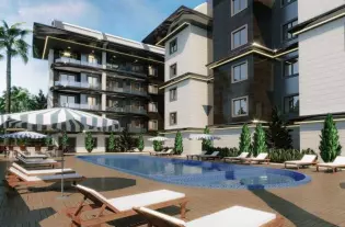 Квартира от собственника в строящемся жилом комплексе в районе пляжа Клеопатра (10800)