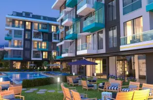 Комфортабельная квартира от инвестора в центре Алании, Клеопатра (15700)