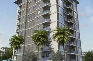 Квартиры в Алании, район Махмутлар (004139)