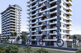 Квартиры в Алании, район Махмутлар (003306)