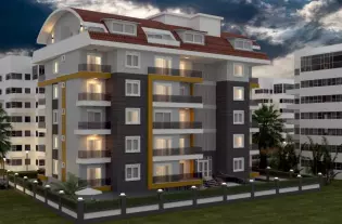 Квартиры в Алании, район Махмутлар (006416)