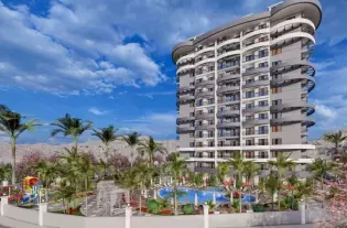 Квартиры в новом ЖК премиум-класса в центре Махмутлара (014458)