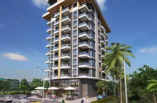 Современные квартиры от застройщика в районе Махмутлар (010398)