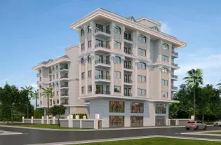 Современные апартаменты в жилом комплексе в районе Махмутлара (00678)