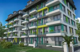 Квартира в современном жилом комплексе рядом с морем в районе Махмутлар (45100)