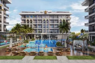 Квартиры в Алании, район Оба (003459)