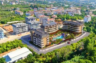 Грандиозный проект в районе Оба, Аланья (015459)