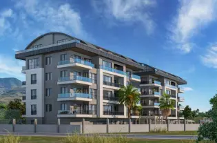 Потрясающий проект в экологически чистом районе Алании - Оба (002110)