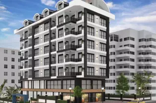 Апартаменты на продажу в районе Оба, Алания (014121)