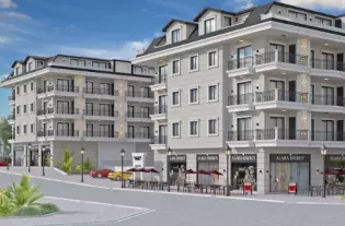 Современные квартиры в жилом комплексе от застройщика в районе Окурджалар (001274)