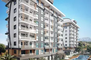 Разнообразные апартаменты в новом жилом комплексе в районе Паяллар (00302)