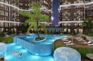 Современная квартира 2+1 в уютном районе Паяллар (42800)