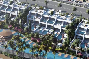 Современные апартаменты в комплексе с хорошо развитой инфраструктурой в районе Бахчели (004194)