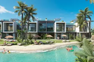 Апартаменты и виллы в прибрежном месте, в популярном районе Татлысу (001198)