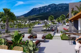 Роскошный жилой комплекс в районе Лапта, недалеко от туристического центра Северного Кипра – Кирении (00393)