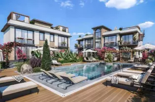 Апартаменты экстра-класса в жилом комплексе в зеленой зоне, Лапта (001318)