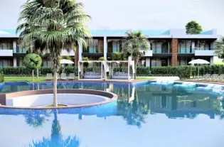 Роскошный жилой комплекс апартаментов и вилл в сердце Северного Кипра, в районе Yeniboğaziçi (005303)