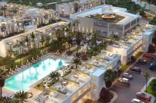 Роскошный жилой комплекс апартаментов, Лонг Бич Искеле (001494)