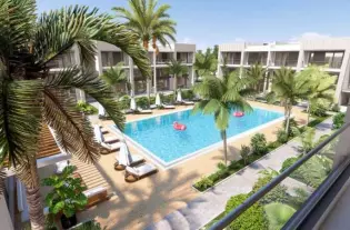 Уникальный новый проект на восточном побережье острова в районе Каршияка (004302)