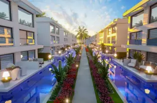 Старт продаж! Апартаменты в живописном районе Искеле (011105)